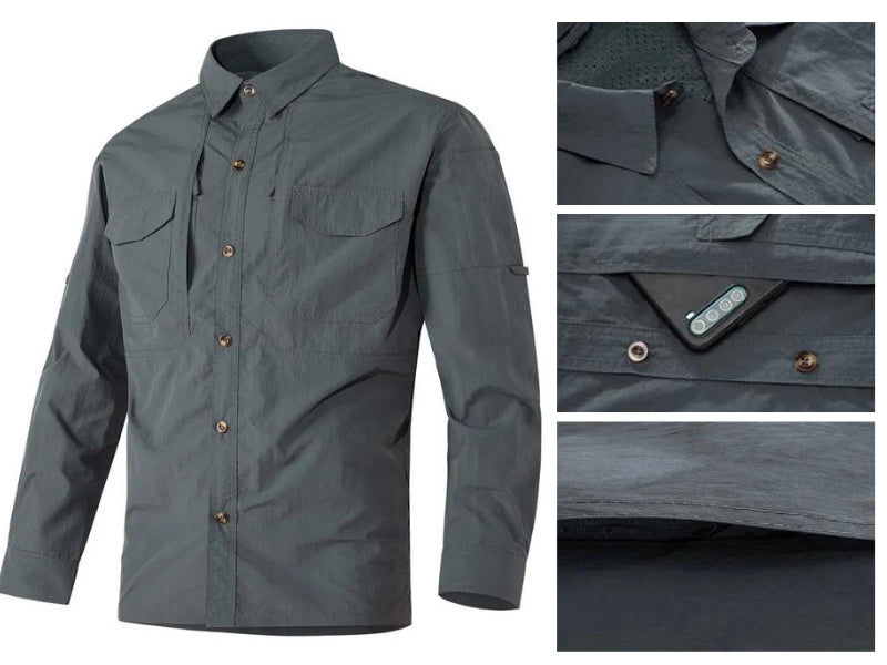 Camisa Masculina Manga Longa Sout Montevie