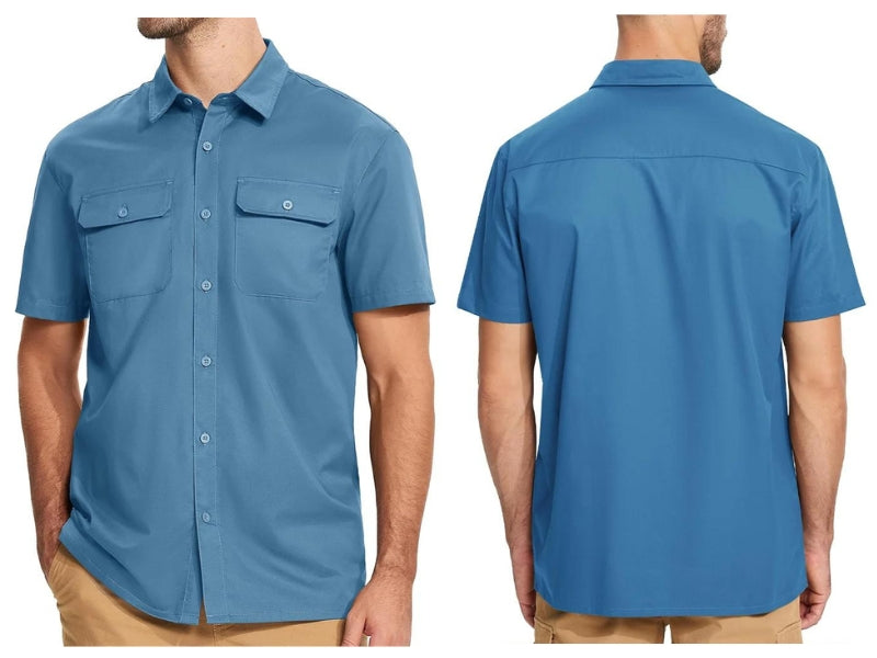 Camisa Masculina Manga Curta Montevie