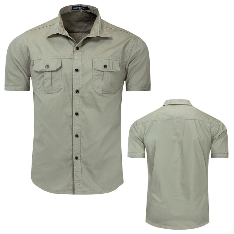 Camisa Masculina Manga Curta Lost Montevie