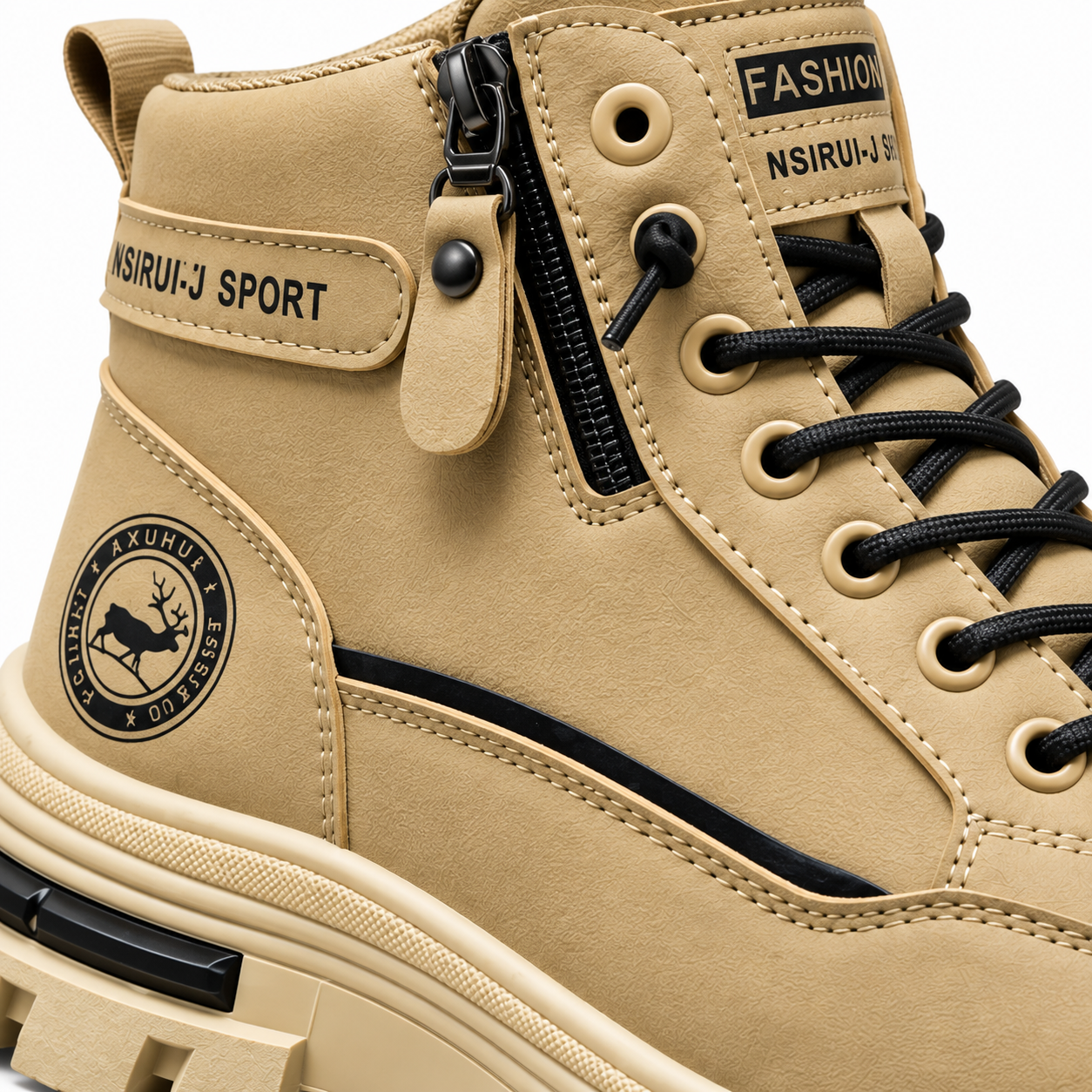 Bota Antiderrapante Masculina Cano Alto Montevie