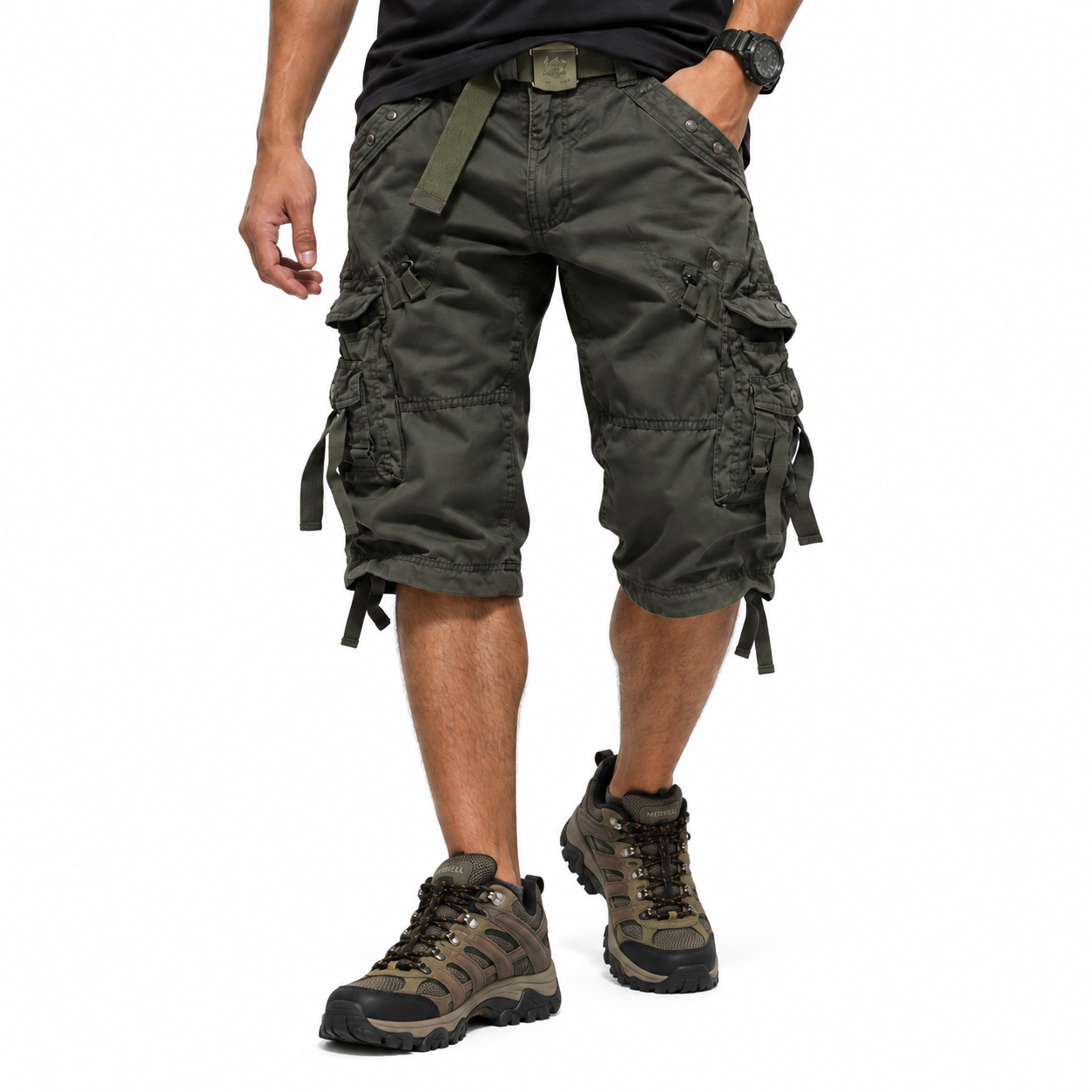 Bermuda Cargo Militar Masculina Montevie