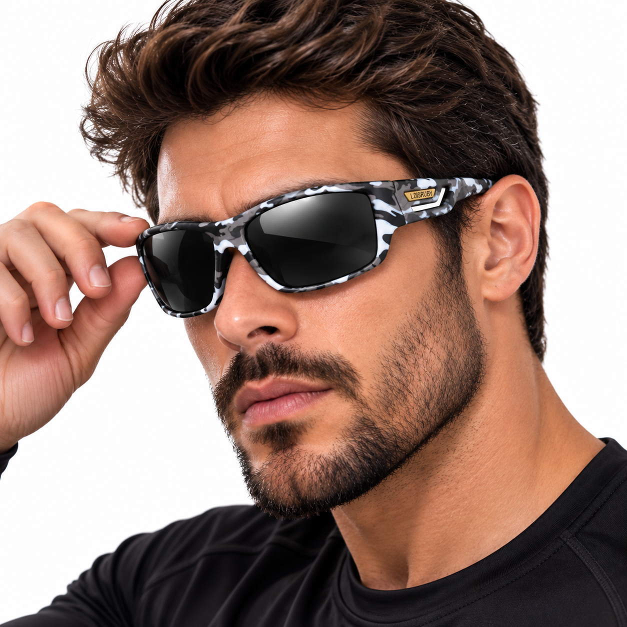 Óculos de Sol Polarizado Estilo Militar UV400 Montevie