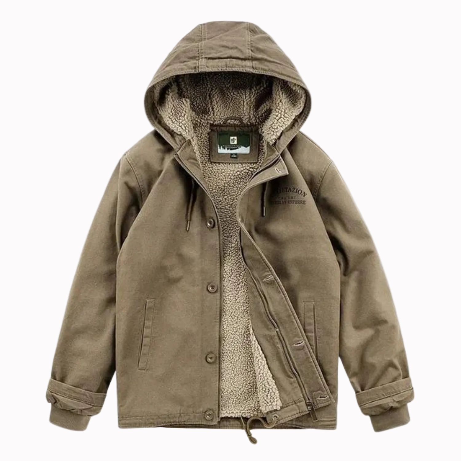 Jaqueta Bomber Masculina de Lã Montevie