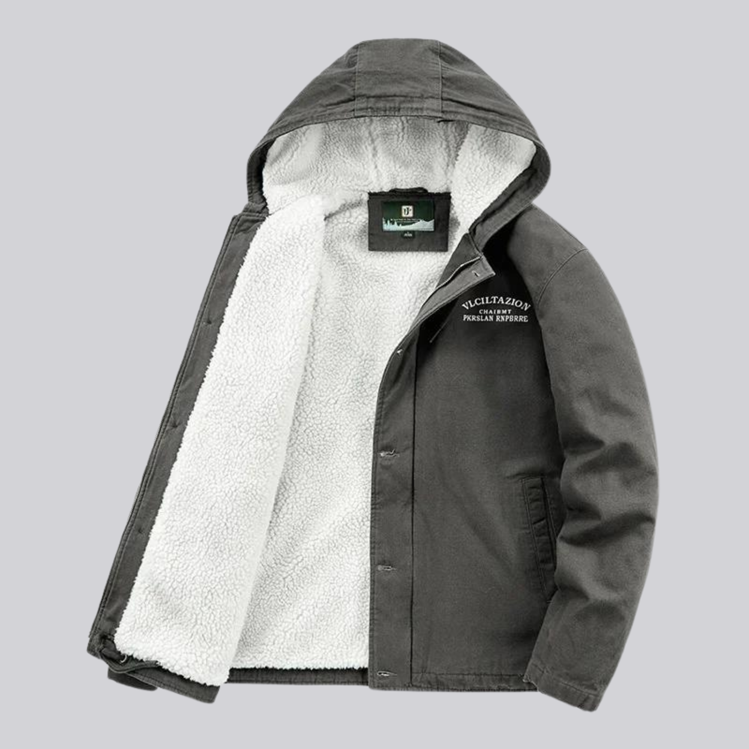 Jaqueta Bomber Masculina de Lã Montevie