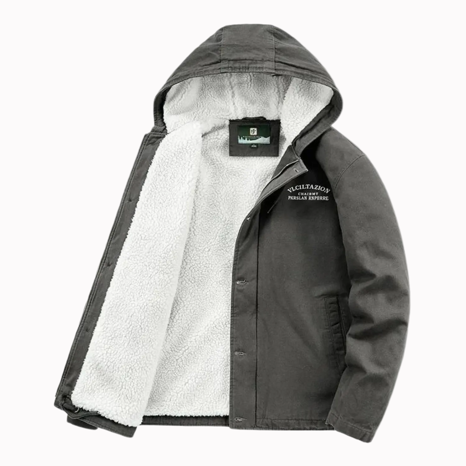 Jaqueta Bomber Masculina de Lã Montevie