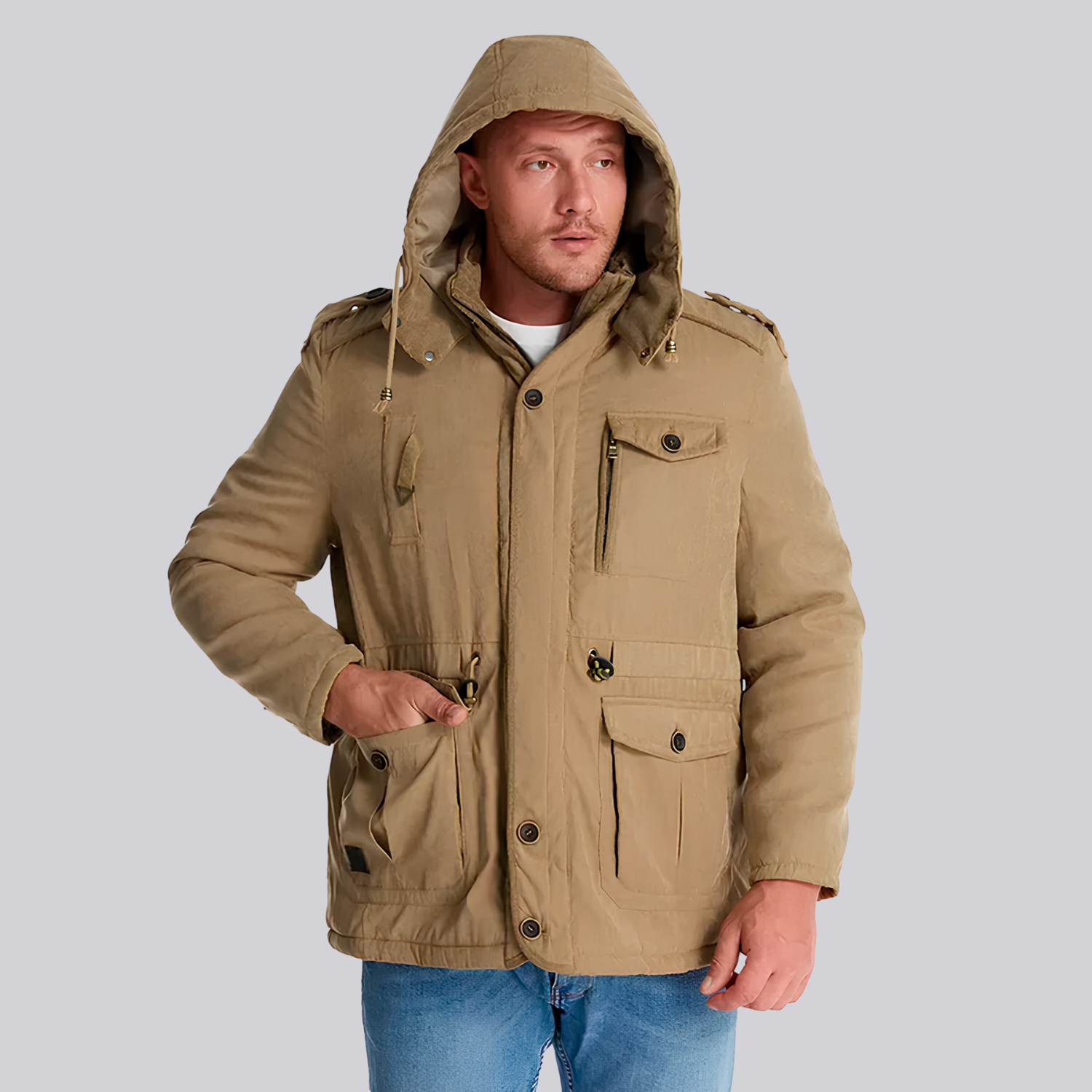 Jaqueta Parka Masculina Fostre Montevie