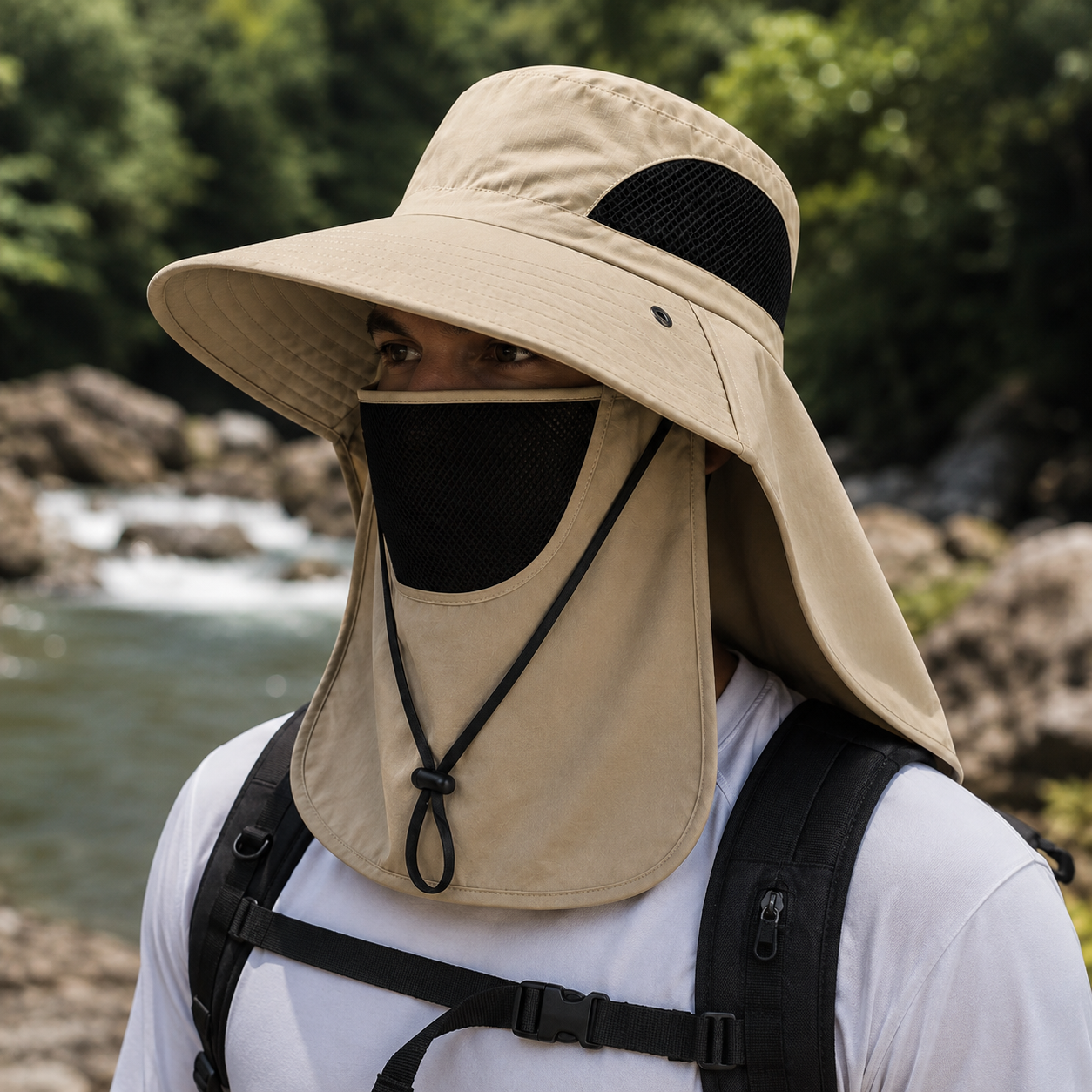Chapéu Com Proteção UV Masculino Tech Montevie