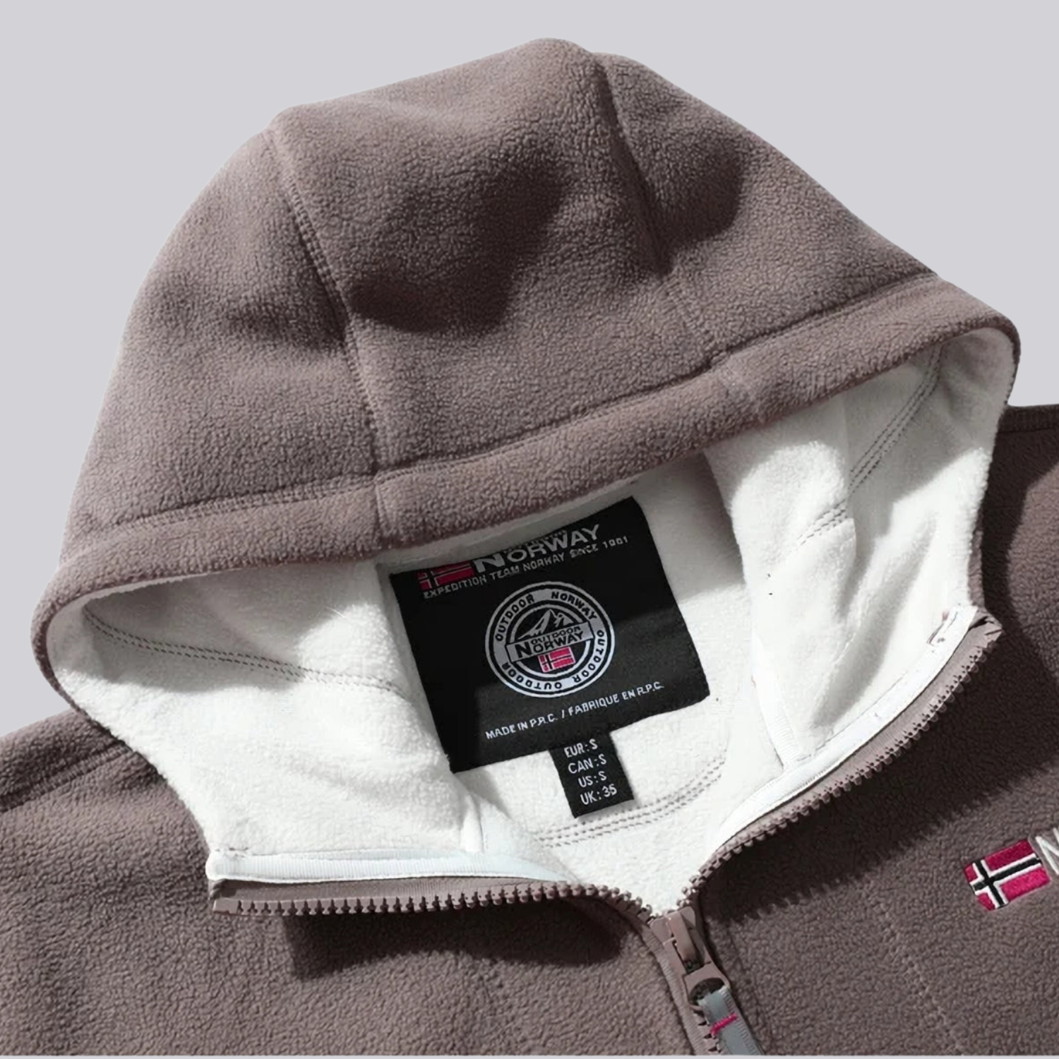 Jaqueta Fleece Masculina Nortman Montevie