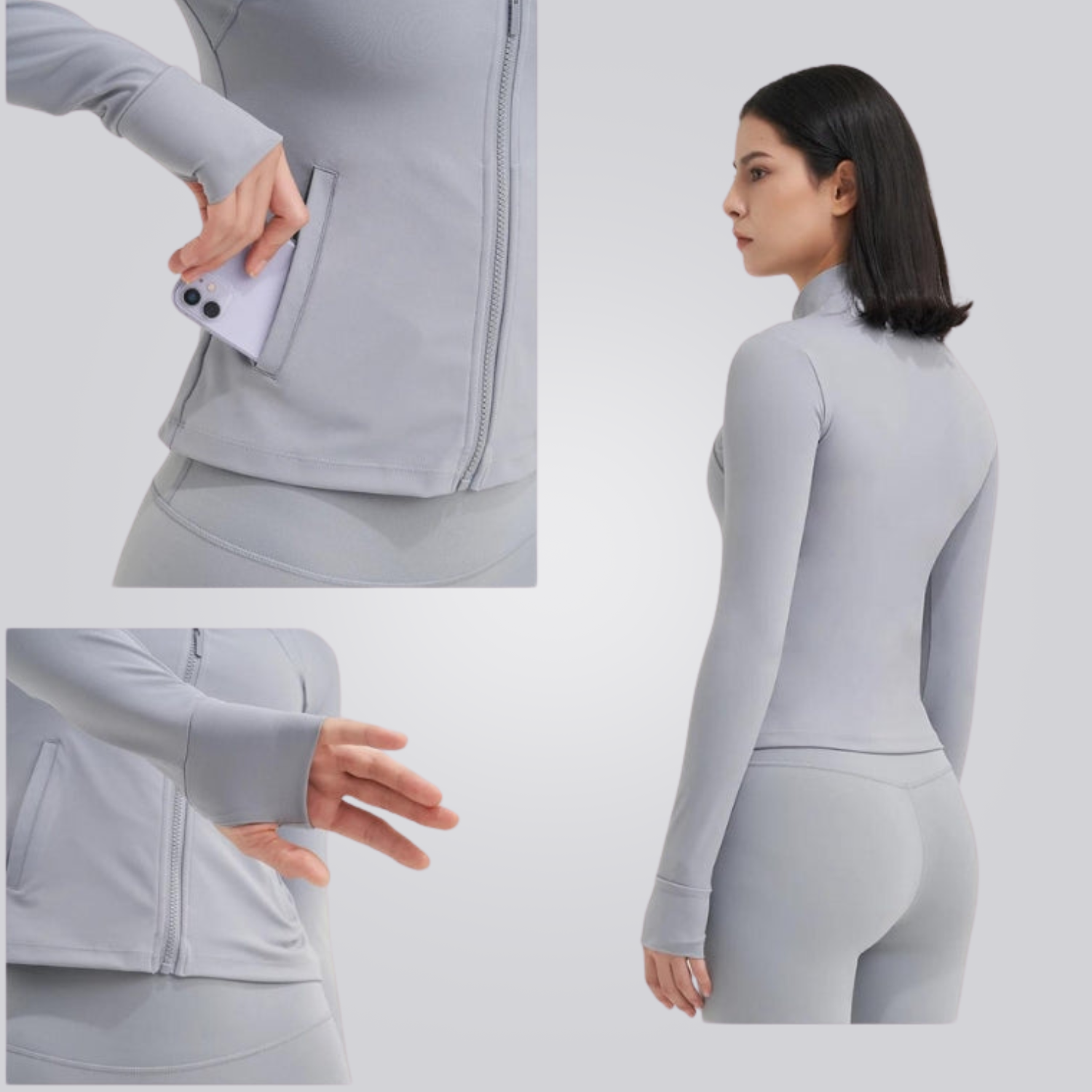 Jaqueta Feminina Fitness UV+ Montevie