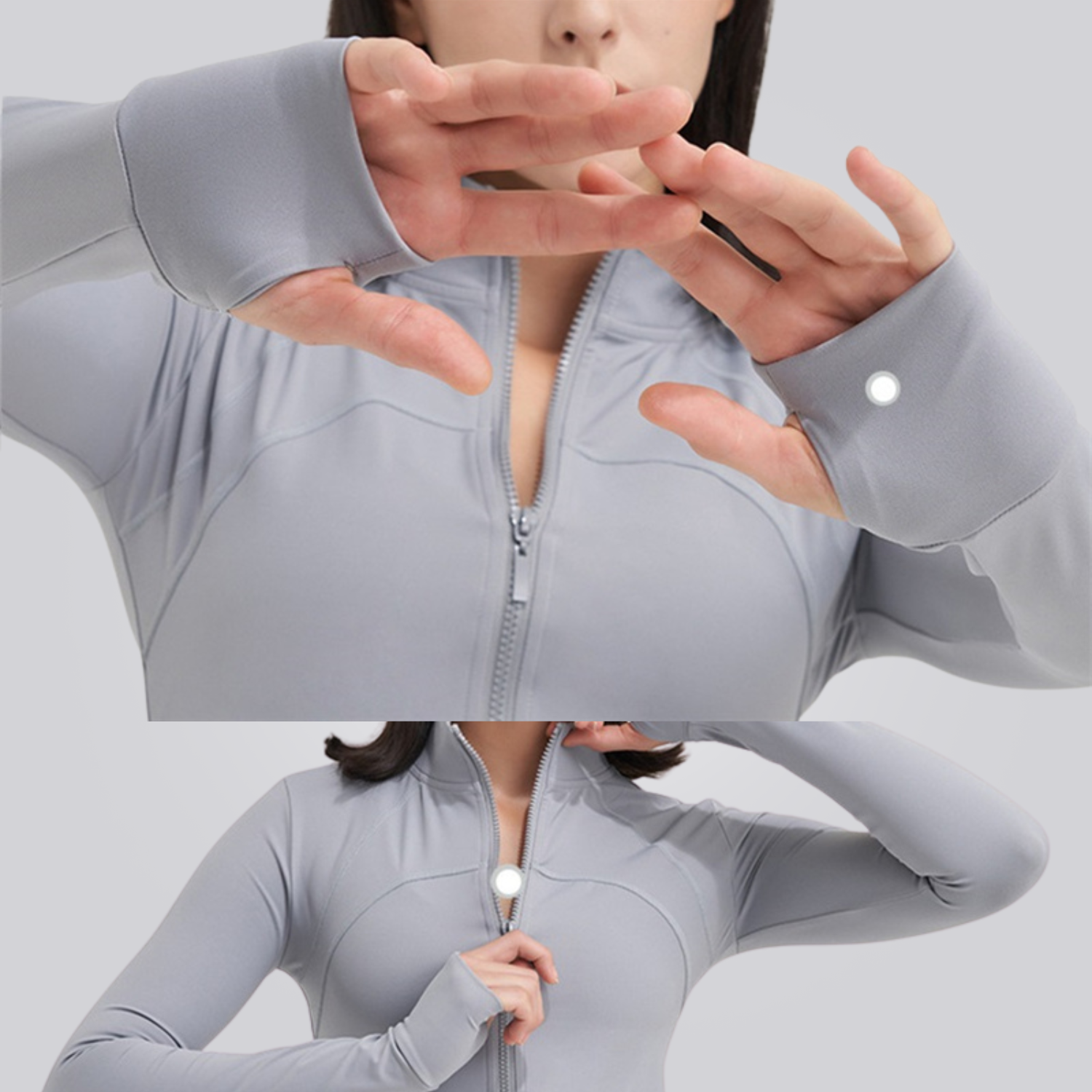 Jaqueta Feminina Fitness UV+ Montevie