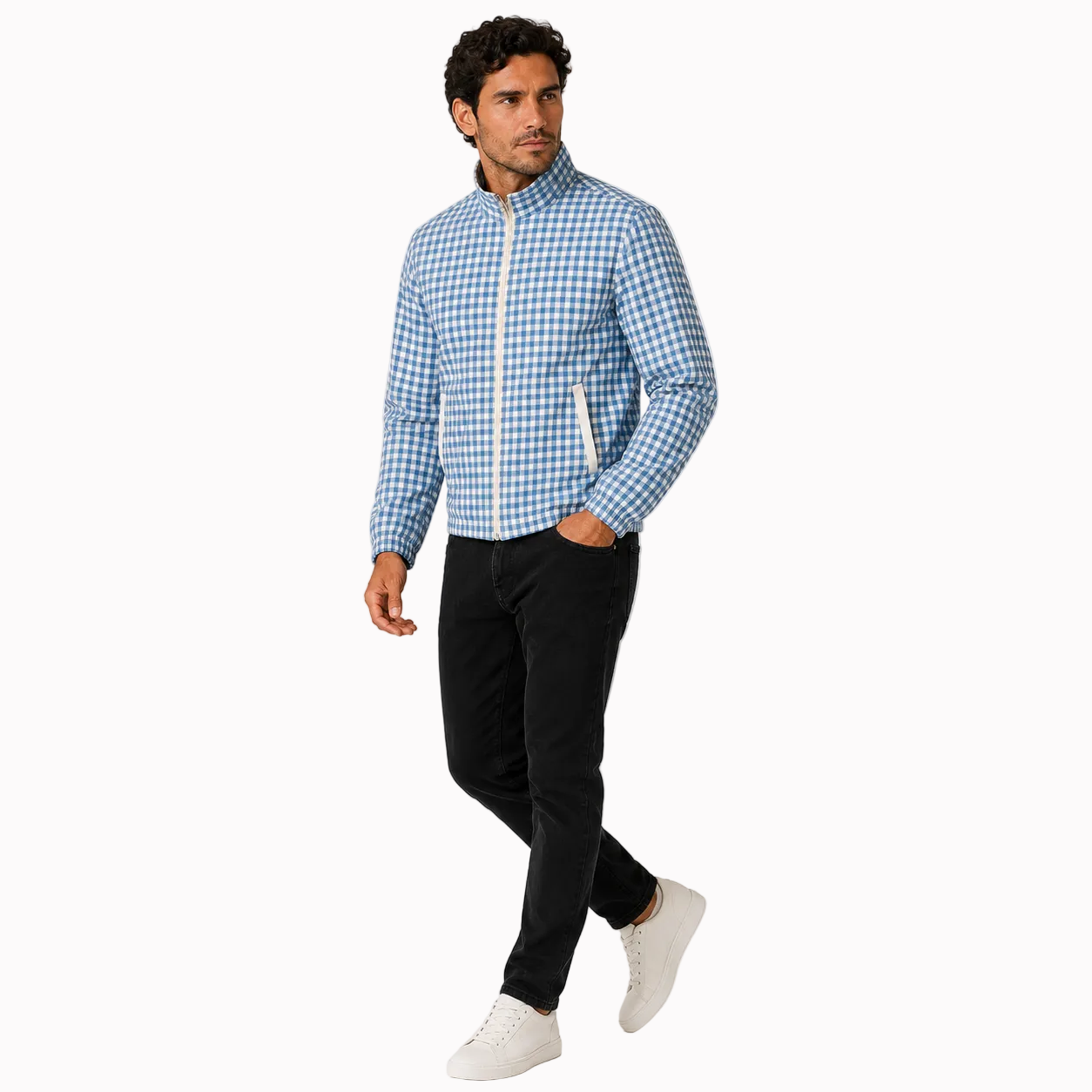 Jaqueta Reversível Masculina FlipCheck Montevie