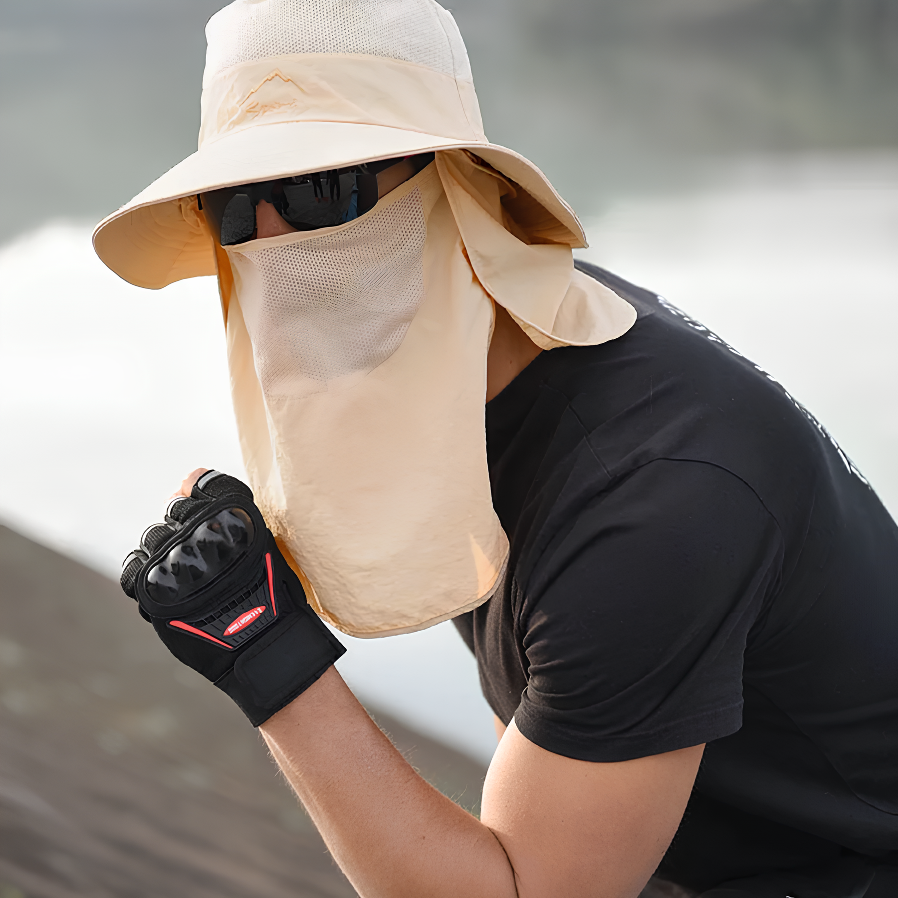 Chapéu Protetor Pescoço e Rosto Montevie