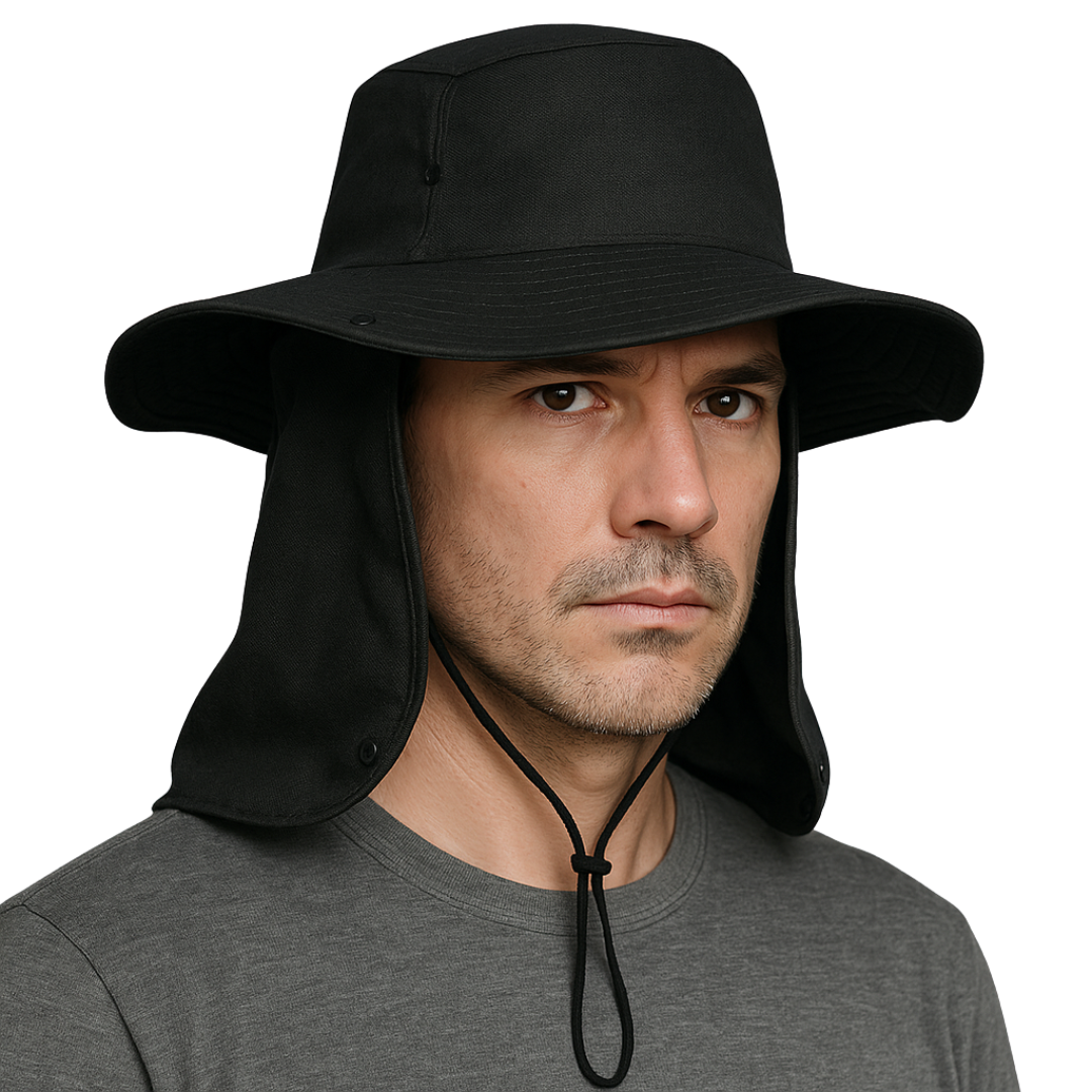 Chapéu Pescador Australiano com Proteção Pescoço