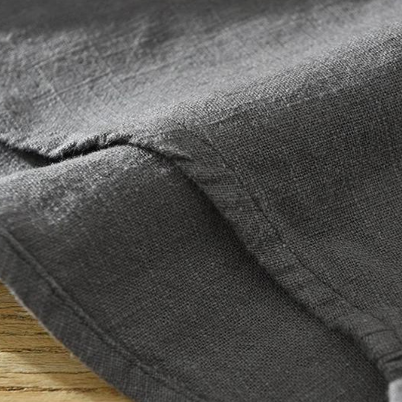 Camisa de Linho Masculina Old Money Itália