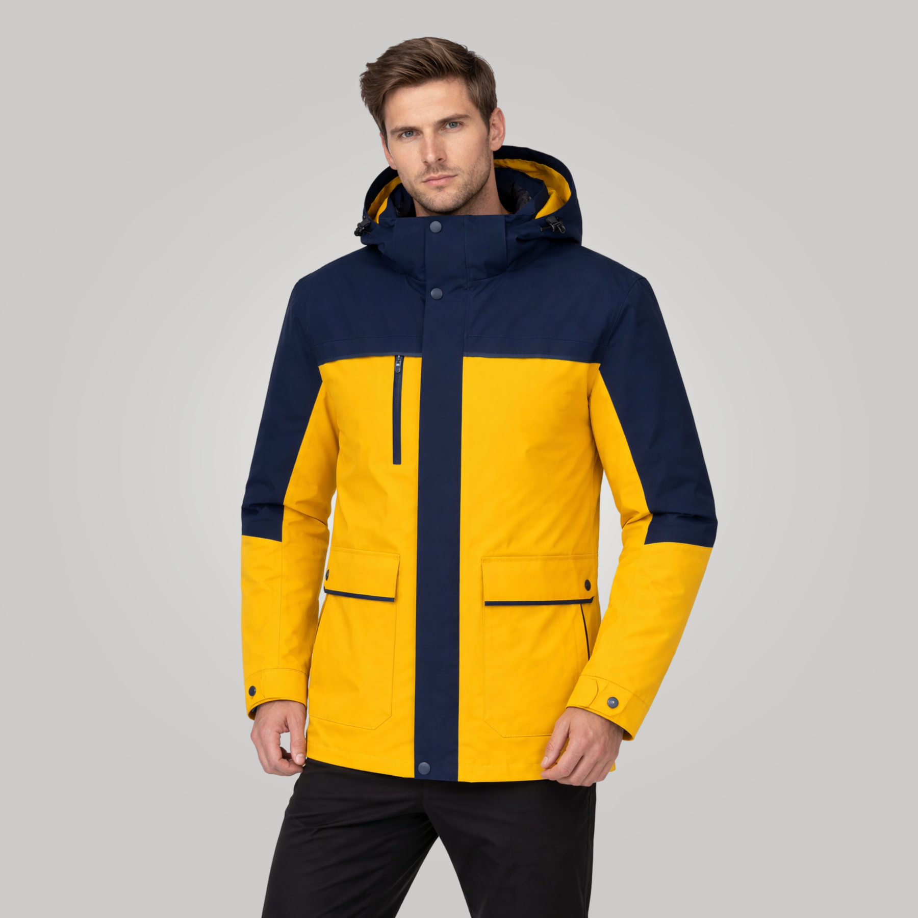 Jaqueta 3 em 1 Masculina Impermeável Puffer Tech Montevie
