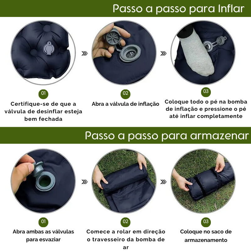 Colchão Inflável de Casal Montevie