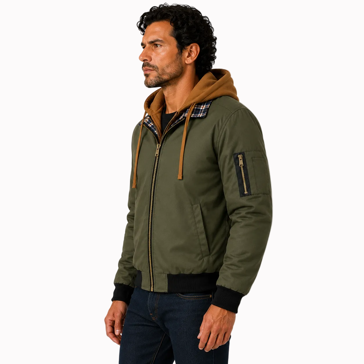 Jaqueta Masculina HoodBomber Montevie