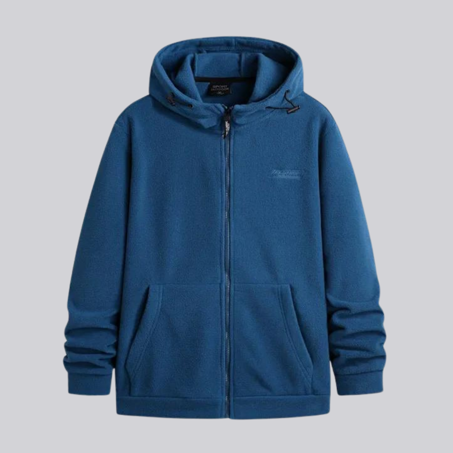 Jaqueta Fleece Lã Confort com Zíper Montevie