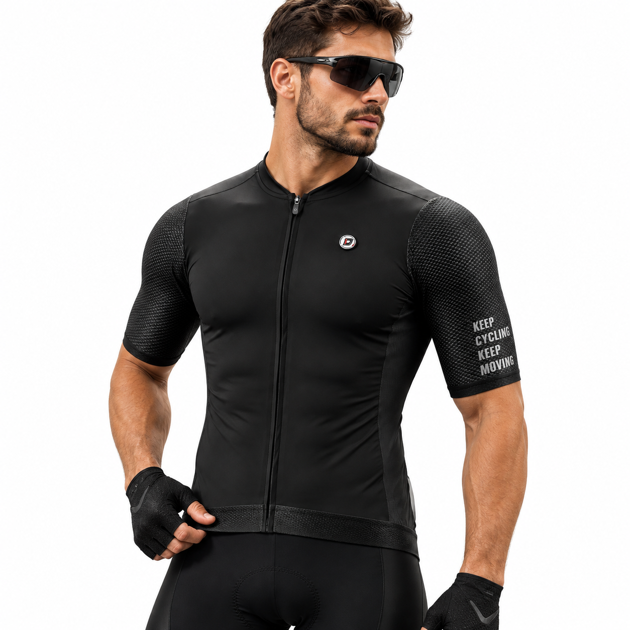 Camisa de Ciclismo Manga Curta Proteção SPF 50+ Montevie