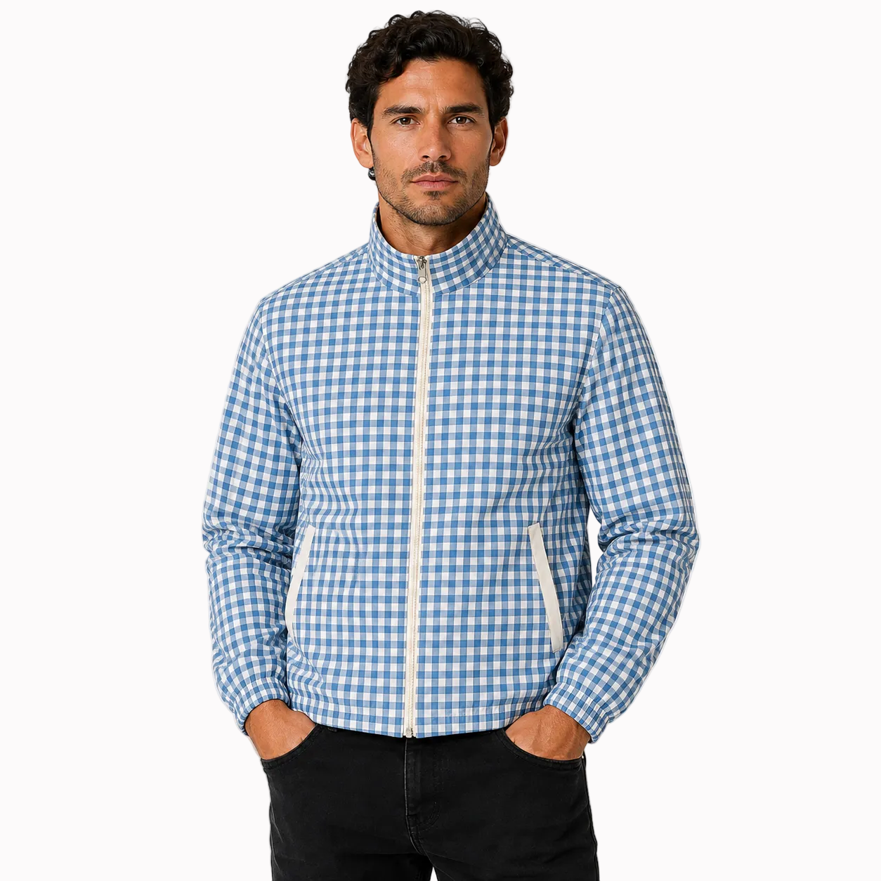 Jaqueta Reversível Masculina FlipCheck Montevie