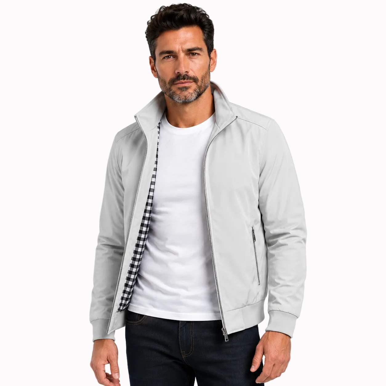 Jaqueta Masculina Basic Slin Montevie