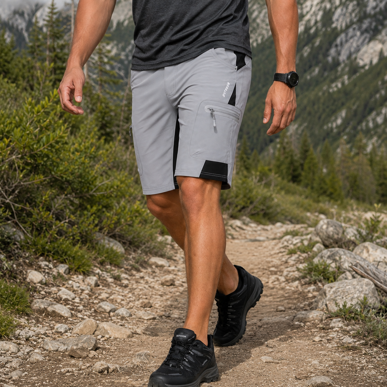 Bermuda Masculina Hiking Montevie