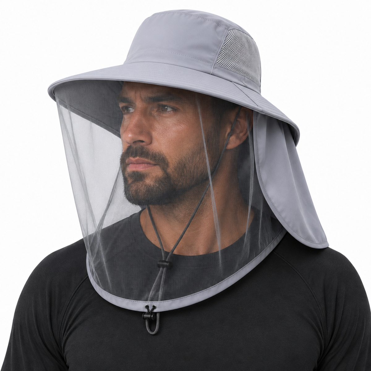 Chapéu Proteção Contra Insetos Masculino Montevie