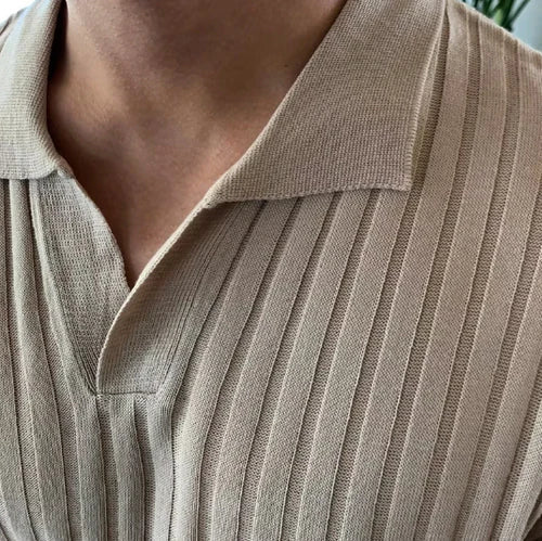 Polo de Algodão Canelado New Money