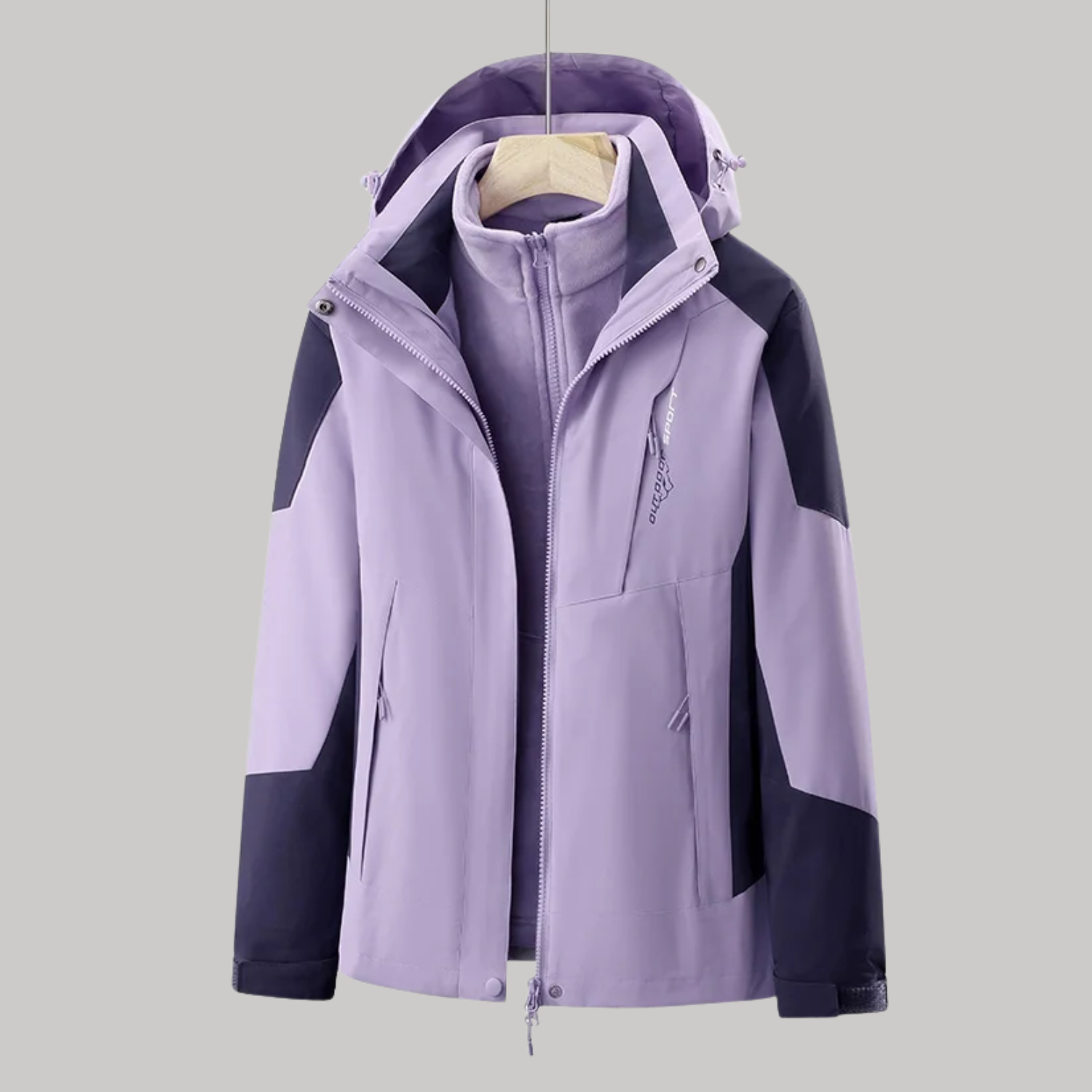 Jaqueta Feminina 3 Em 1 Lua Montevie