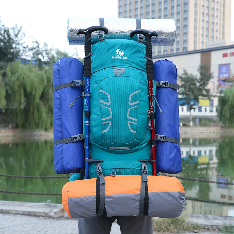 Mochila Cargueira Suporte de Alumínio Costas 60L