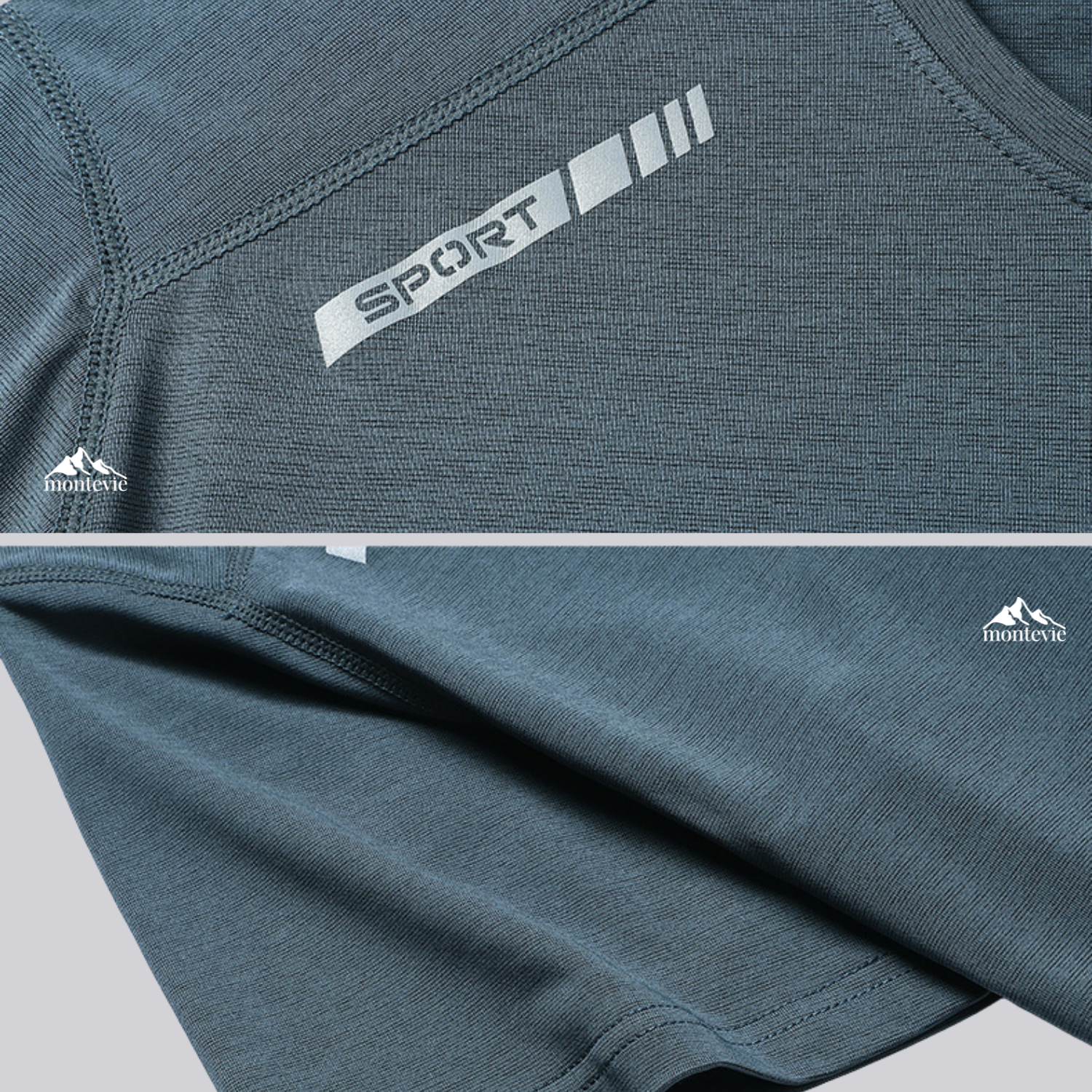 Camiseta Masculina Sport Trainning Dry Fit Montevie