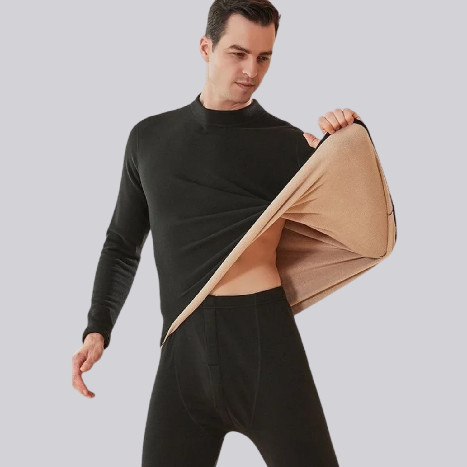 Conjunto Térmico Masculino Interno Lã Montevie