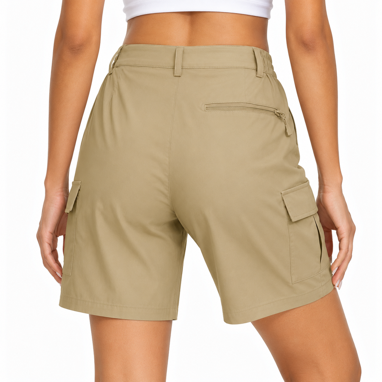 Shorts Feminino Cargo Respirável Tech Montevie