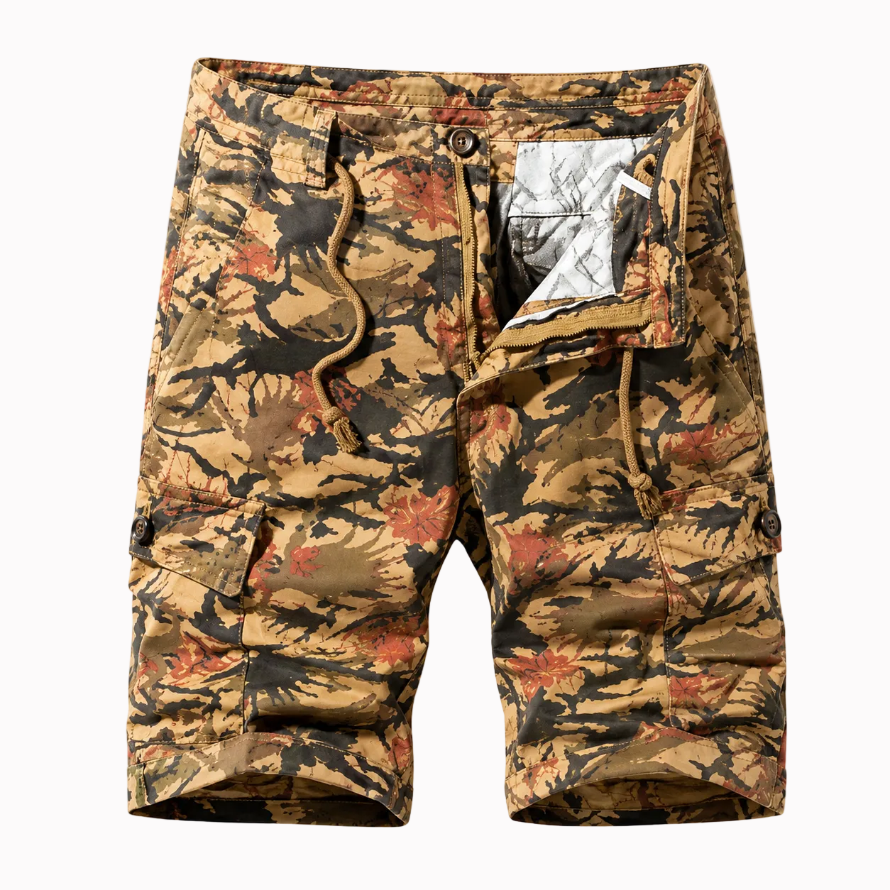 Shorts Camuflado Masculino Outdoor Montevie