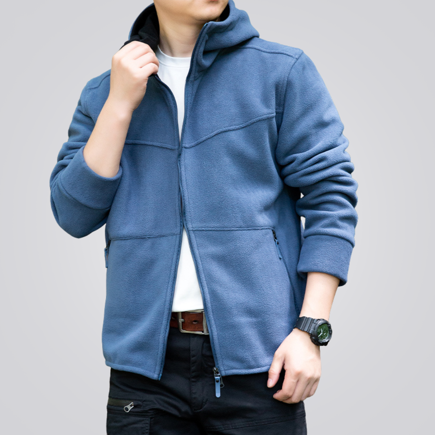 Jaqueta Fleece Masculino Voblo Montevie