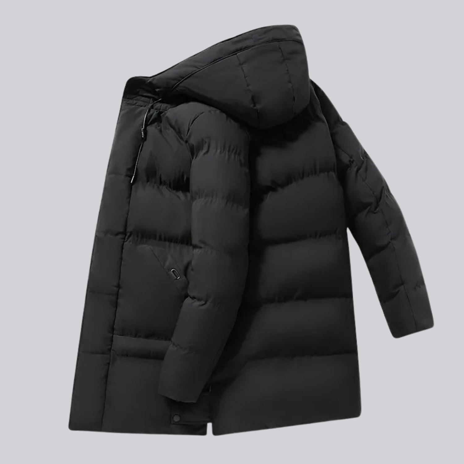 Jaqueta Masculina Puffer Longa Plus Size Montevie