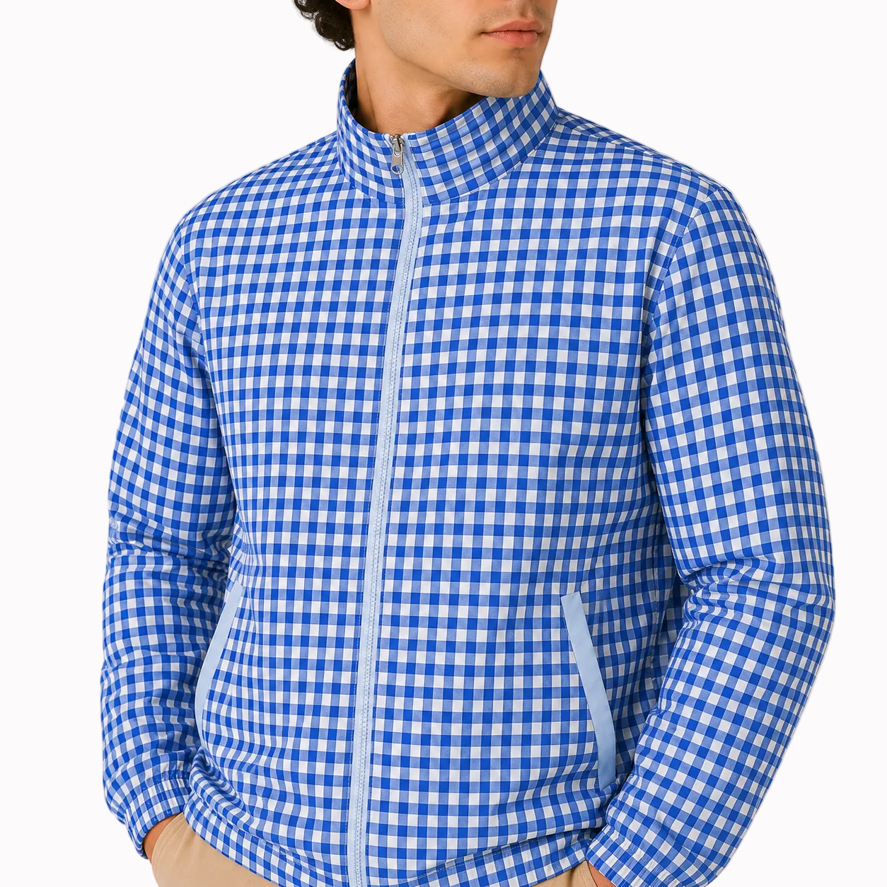 Jaqueta Reversível Masculina FlipCheck Montevie