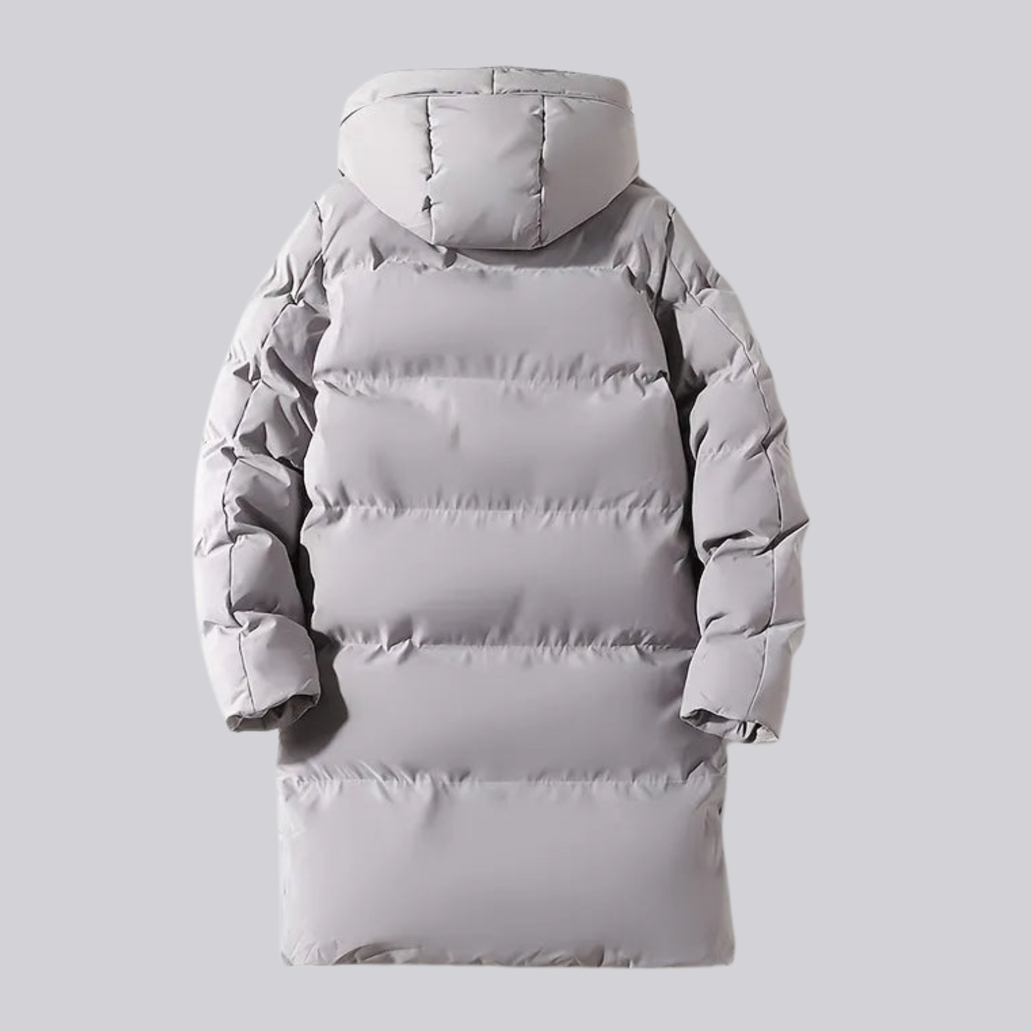 Jaqueta Masculina Puffer Longa Plus Size Montevie