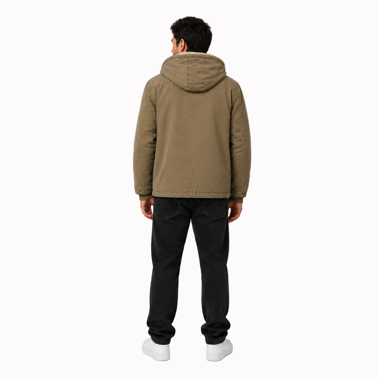 Jaqueta Bomber Masculina de Lã Montevie