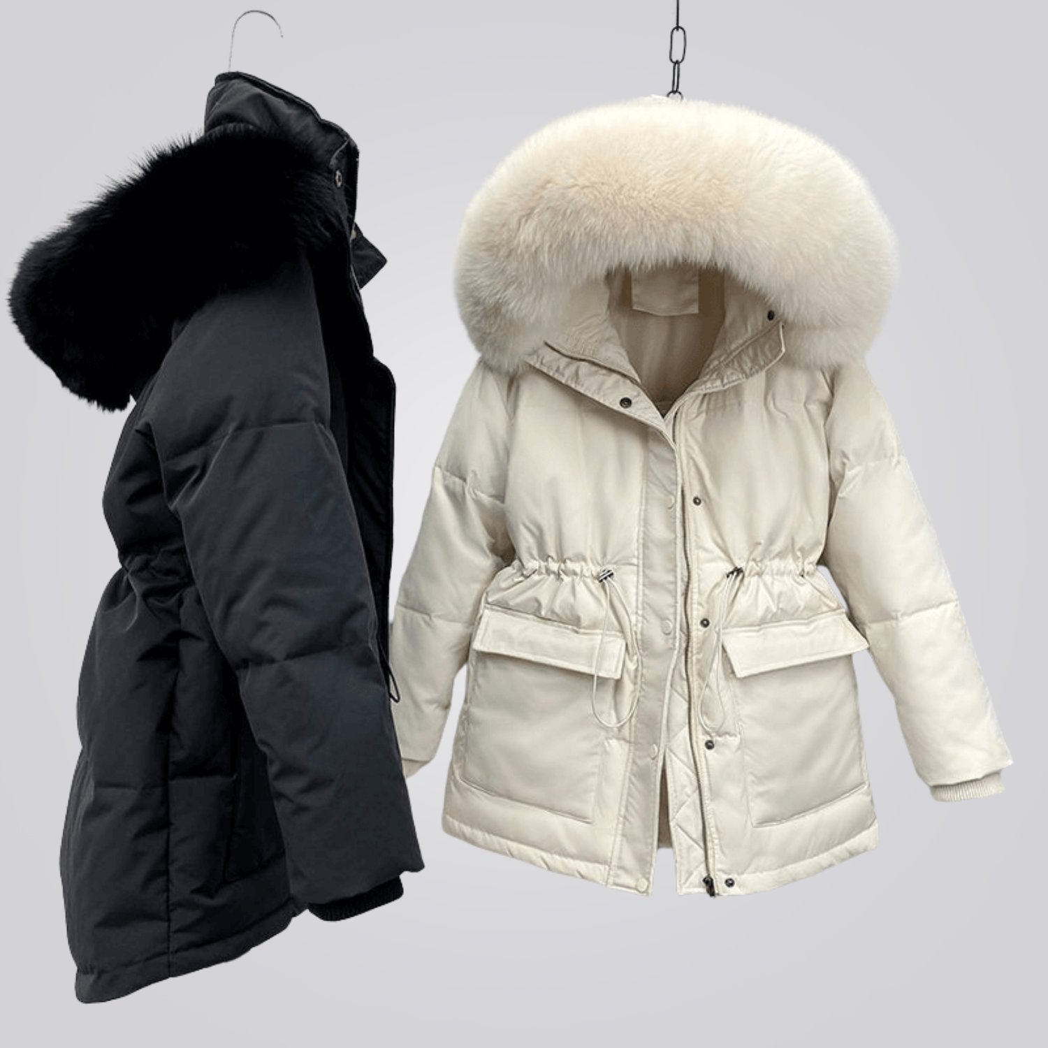 Jaqueta Parka Feminina Acolchoada