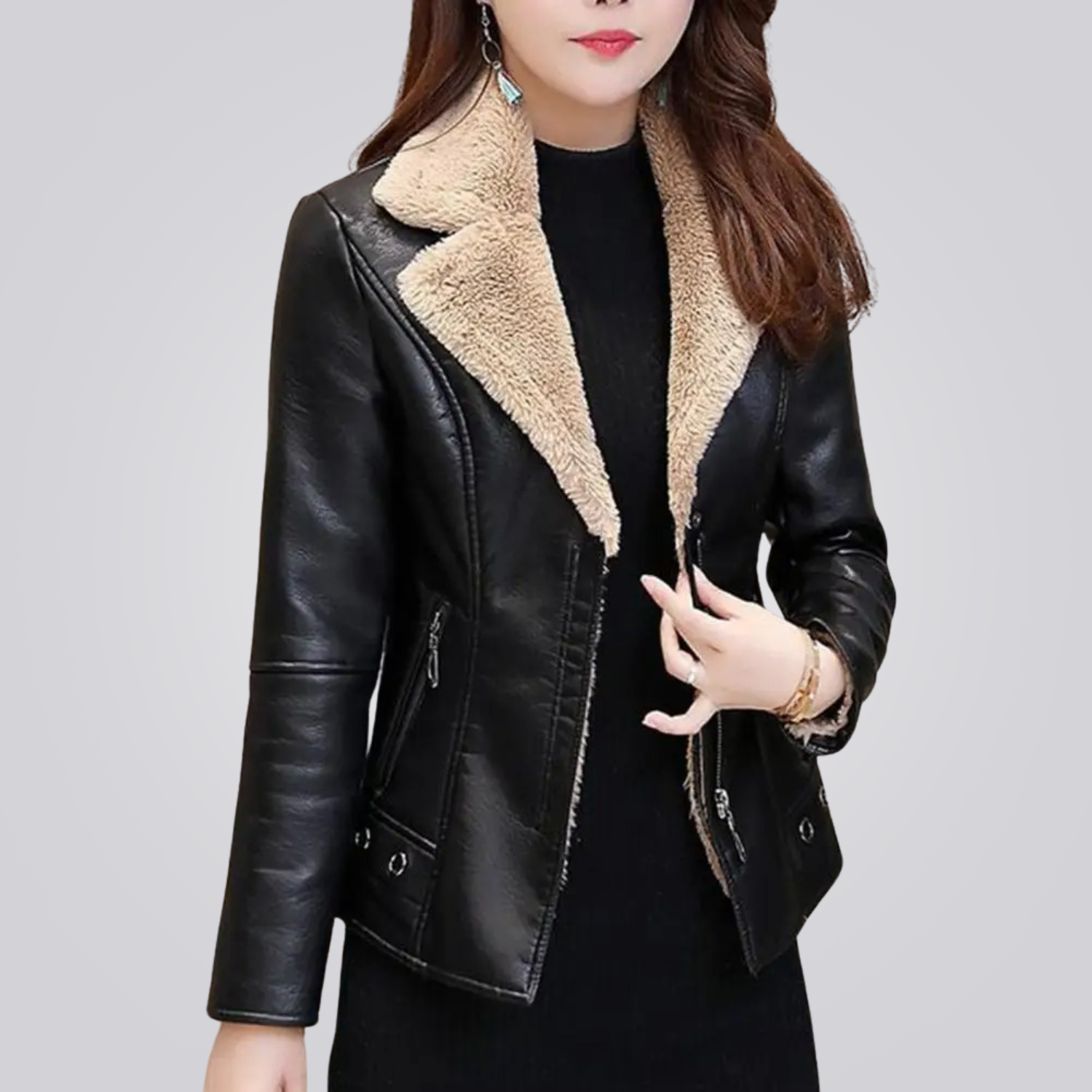 Jaqueta Feminina Veludo Montevie