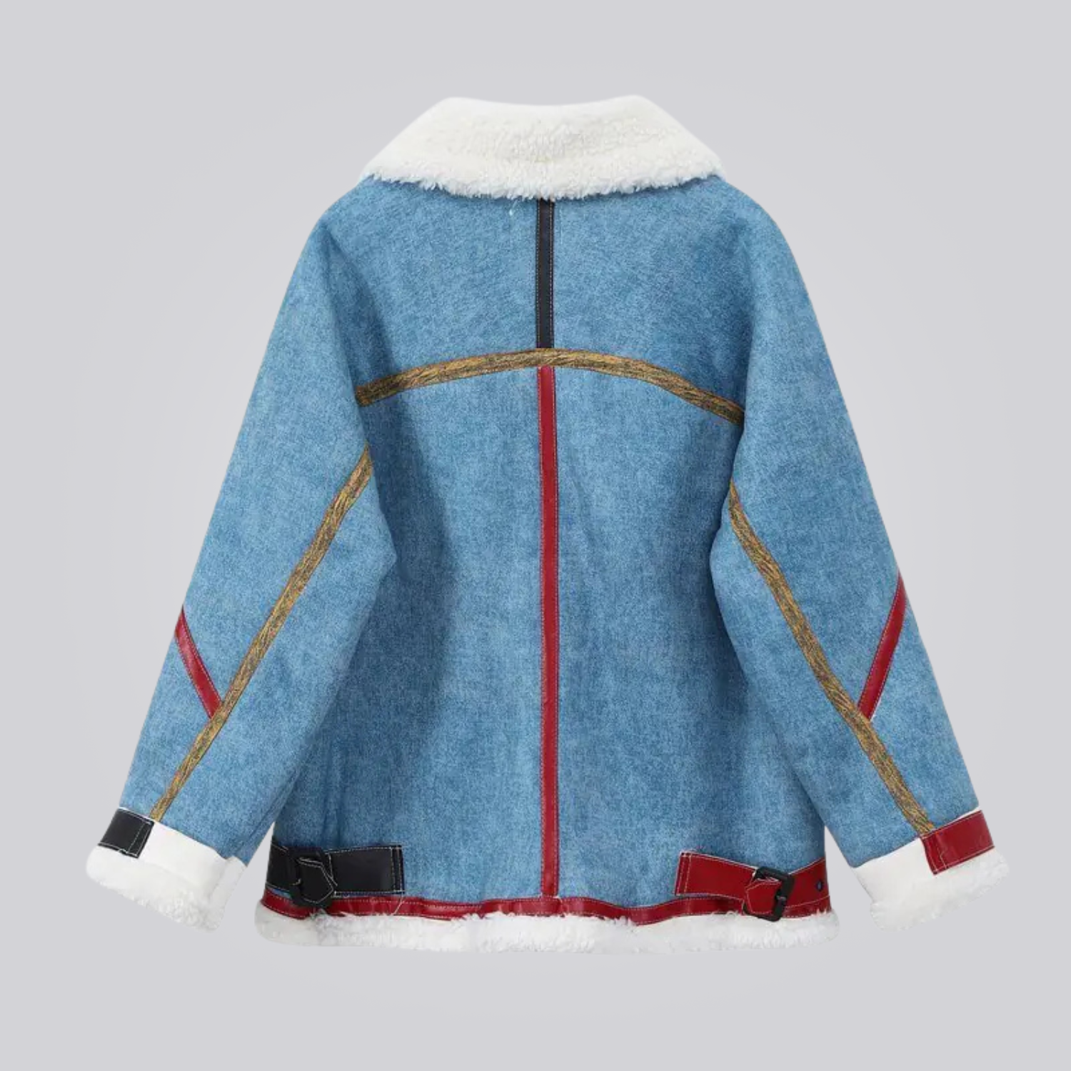 Jaqueta Feminina Bomber Lã de Cordeiro Montevie