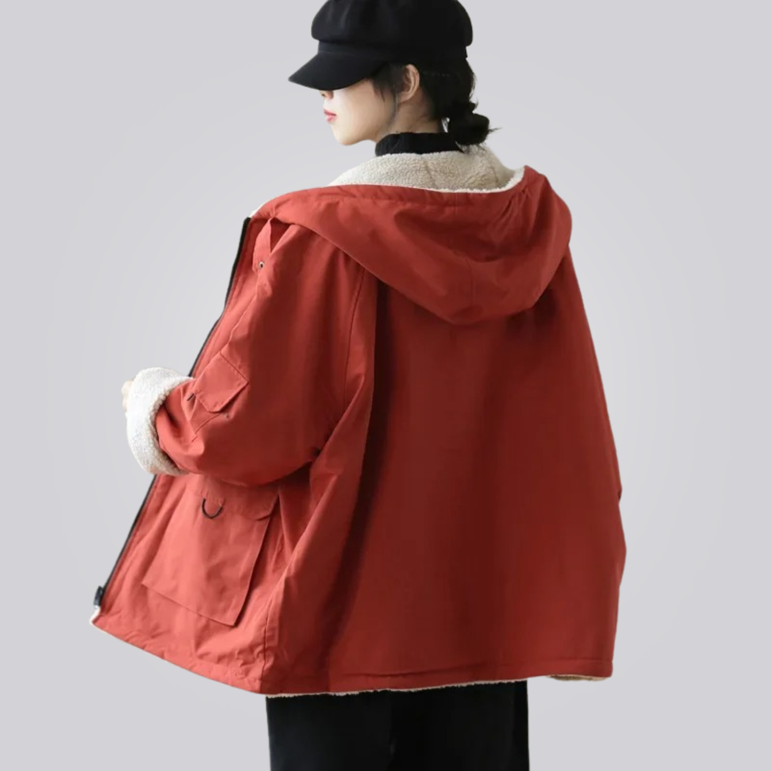 Jaqueta Parka Feminina Forrada Montevie