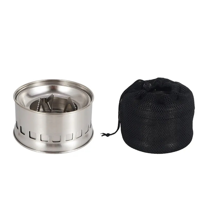 Fogão a Lenha Portátil Camping Montevie