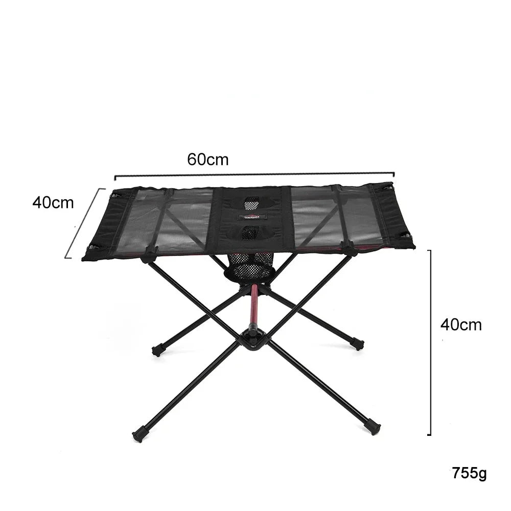 Mesa de Camping Portátil e Dobrável Montevie