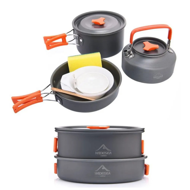 Kit Panelas de Camping Montevie