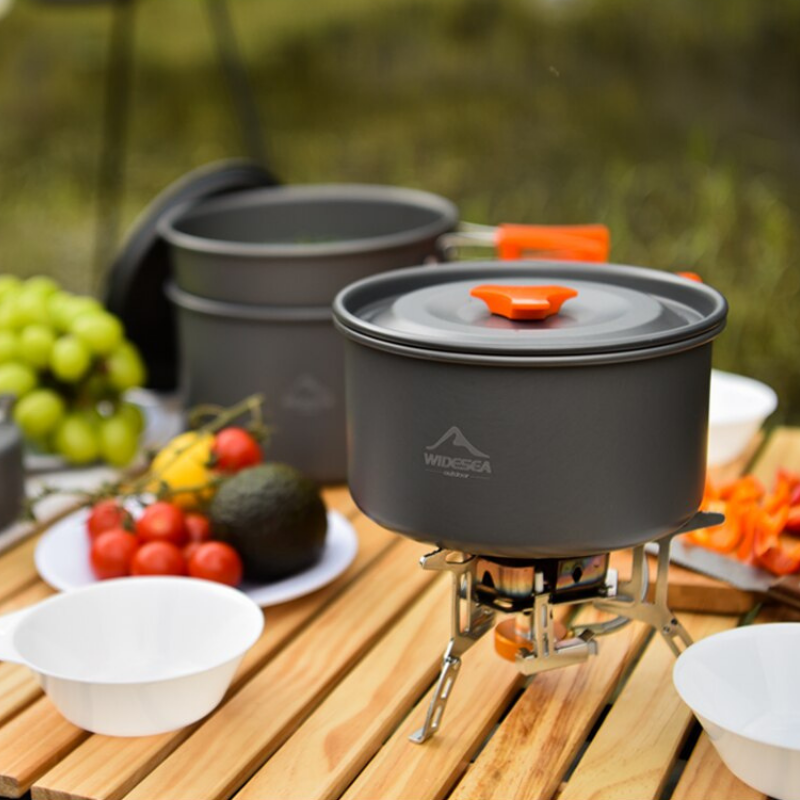 Kit Panelas de Camping Montevie