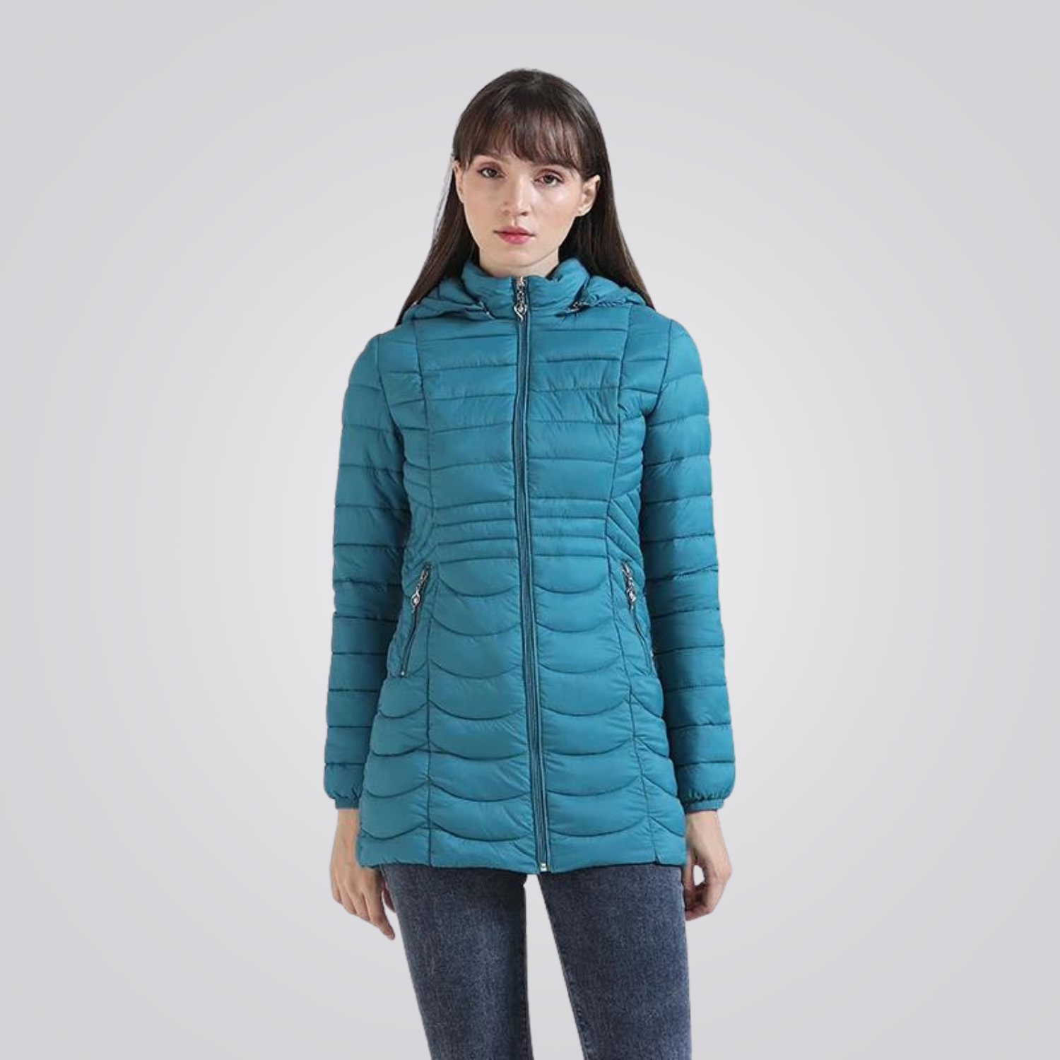Jaqueta Puffer Feminina Longa Sant Montevie -5°C