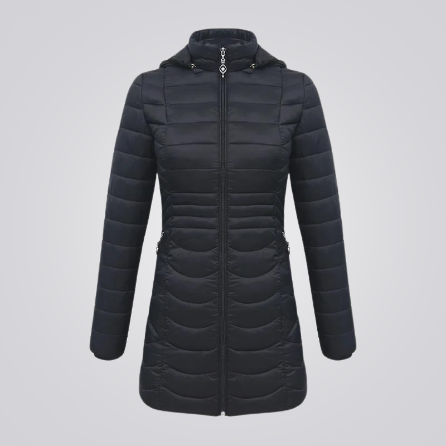 Jaqueta Puffer Feminina Longa Sant Montevie -5°C