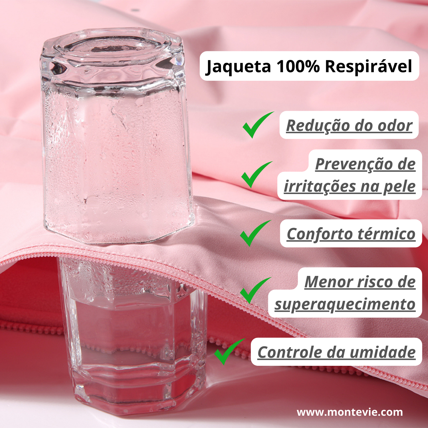 Jaqueta Feminina 3 Em 1 Lua Montevie